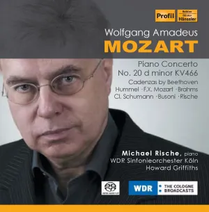 Pochette de Piano Concerto no. 20 in D minor, KV 466: Cadenzas by Beethoven, Hummel, F.X. Mozart, Brahms, Cl. Schumann, Busoni, Rische de Ludwig van Beethoven - Clara Schumann - WDR Sinfonieorchester Köln - Wolfgang Amadeus Mozart - Howard Griffiths - Johannes Brahms - Ferruccio Busoni - Michael Rische - Franz Xaver Wolfgang Mozart - Johann Nepomuk Hummel