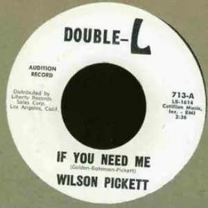 Pochette If You Need Me / Baby Call on Me