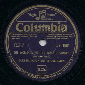 Pochette de The World Is Waiting for the Sunrise / Good Woman Blues de Duke Ellington and His Orchestra