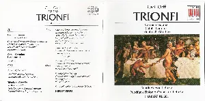 Pochette Trionfi: Carmina Burana / Trionfo di Afrodite / Catulli Carmina