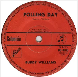 Pochette de Polling Day de Buddy Williams