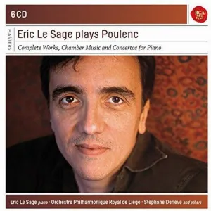 Pochette Eric le Sage plays Poulenc