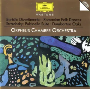Pochette Bartók: Divertimento / Romanian Folk Dances / Stravinsky: Pulcinella Suite / Dumbarton Oaks