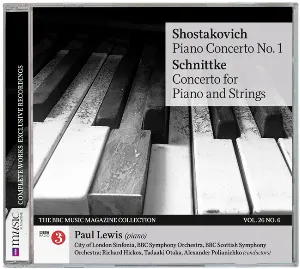 Pochette BBC Music, Volume 26, Number 6: Shostakovich: Piano Concerto no. 1 / Schnittke: Concerto for Piano and Strings