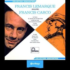 Pochette Heritage: Francis Lemarque rencontre Francis Carco (1966)