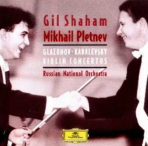 Pochette Meeting in Moscow: Glazunov / Kabalevsky Violin Concertos