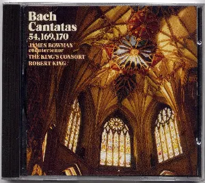 Pochette Cantatas BWV 54 / BWV 169 / BWV 170