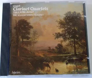 Pochette de Clarinet Quartets de Bernhard Crusell - Dame Thea King