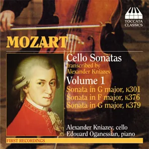 Pochette de Cello Sonatas, Volume 1 de Wolfgang Amadeus Mozart