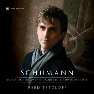 Pochette de Carnaval op. 9 / Sonata op. 11 / Arabeske op. 18 / Romanze op. 28 no. 2 de Robert Schumann