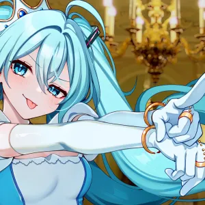 Pochette de ビビデバ de Hatsune Miku