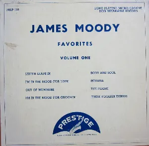 Pochette de Favorites Volume One de James Moody