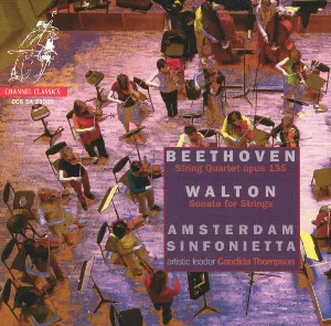 Pochette Beethoven: String Quartet, op. 135 / Walton: Sonata for Strings