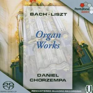 Pochette Bach-Liszt Organ Works