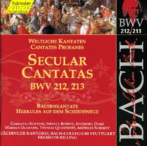 Pochette Secular Cantatas, BWV 212–213
