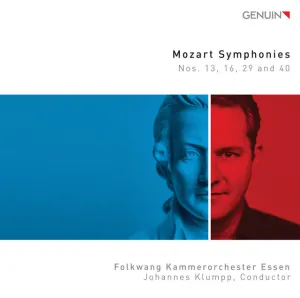 Pochette de Symphonies nos. 13, 16, 29 & 40 de Johannes Klumpp - Wolfgang Amadeus Mozart