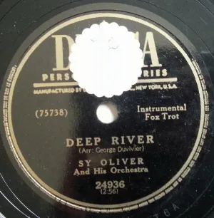 Pochette de Deep River / Siesta at the Fiesta de Sy Oliver and His Orchestra
