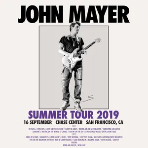 Pochette Summer Tour 2019: John Mayer Live in San Francisco