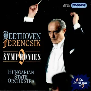 Pochette de 9 Symphonies de Ludwig van Beethoven - Nemzeti Filharmonikus zenekar - János Ferencsik