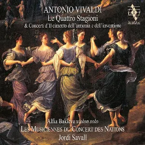 Pochette de Le Quattro Stagioni & Concerti d’Il cimento dell’armonia e dell’inventione de Jordi Savall - Antonio Vivaldi