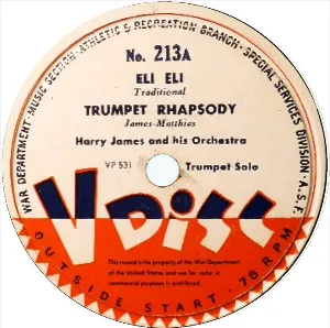 Pochette de Eli Eli / Trumpet Rhapsody / Bizet Has His Day de Harry James and His Orchestra - Les Brown and His Orchestra