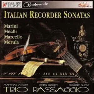 Pochette de Italian Recorder Sonatas de Benedetto Marcello