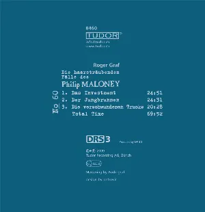 Pochette de Die haarsträubenden Fälle des Philip Maloney, N° 60 de Roger Graf