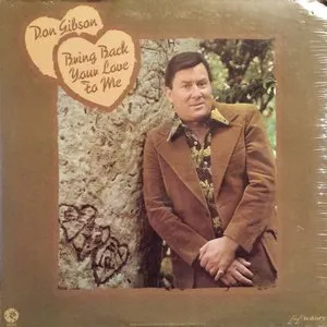 Pochette de Bring Back Your Love to Me de Don Gibson