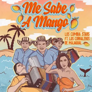 Pochette de Me sabe a mango de Los Corraleros de Majagual