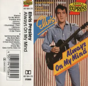 Pochette de Always on My Mind de Elvis Presley