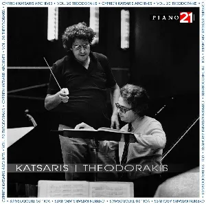 Pochette de Cyprien Katsaris Archives, Vol. 20, Theodorakis de Cyprien Katsaris