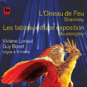 Pochette Stravinsky: L'Oiseau de Feu / Mussorgsky: Les tableaux d'une exposition
