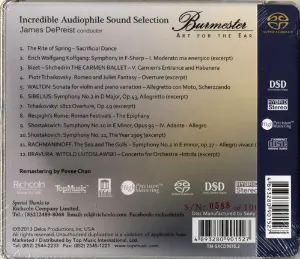 Pochette de Incredible Audiophile Sound Selection de James DePreist