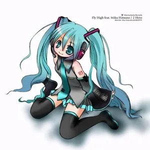 Pochette de Fly High de Hatsune Miku