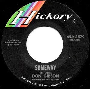 Pochette de Someway de Don Gibson