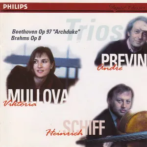 Pochette Beethoven: Op 97 “Archduke” / Brahms: Op 8