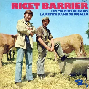 Pochette de Les Cousins de Paris / La Petite Dame de Pigalle de Ricet Barrier