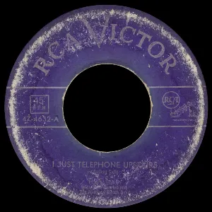 Pochette I Just Telephone Upstairs / My Mother
