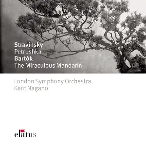 Pochette Stravinsky Petrushka & Bartok The Miraculous Mandarin