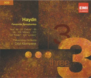 Pochette de Favourite Symphonies de Philharmonia Orchestra - Joseph Haydn - Otto Klemperer