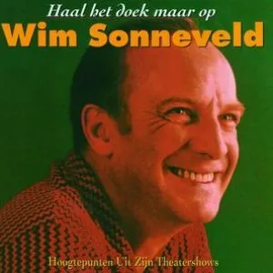 Pochette de Haal het doek maar op de Wim Sonneveld
