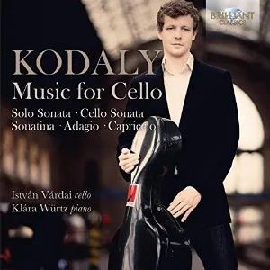 Pochette de Music for Cello de Klára Würtz - Kodály Zoltán