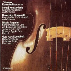 Pochette de Virtuose Kontrabaßkonzerte de Deutsches Symphonie‐Orchester Berlin - Niccolò Paganini - Serge Koussevitsky