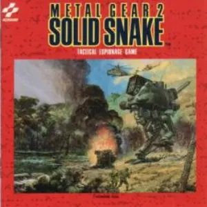 Pochette de Metal Gear 2: Solid Snake de Konami Kukeiha Club