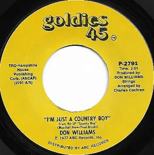Pochette I’m Just a Country Boy / Some Broken Hearts Never Mend