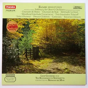 Pochette de Miniatures de Norman Del Mar - Edward Elgar - Bournemouth Sinfonietta