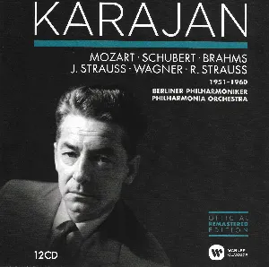 Pochette Mozart, Schubert, Brahms, J. Strauss, Wagner, R. Strauss (1951-1960)