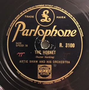Pochette de The Hornet / Changing My Tune de Artie Shaw and His Orchestra