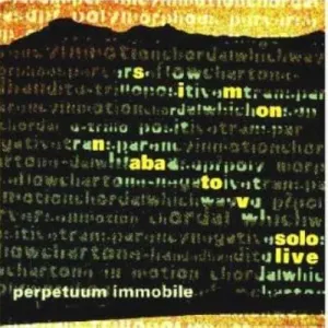 Pochette de Perpetuum Immobile de Simon Nabatov