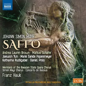 Pochette de Saffo de Chor der Bayerischen Staatsoper - Andrea Lauren Brown - Markus Schäfer - Simon Mayr - Franz Hauk